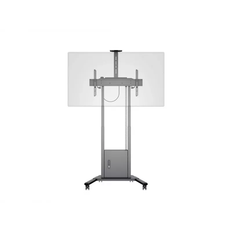 Multibrackets M Motorized Floorstand 120 kg nero incl. armadio e ripiano per camera
