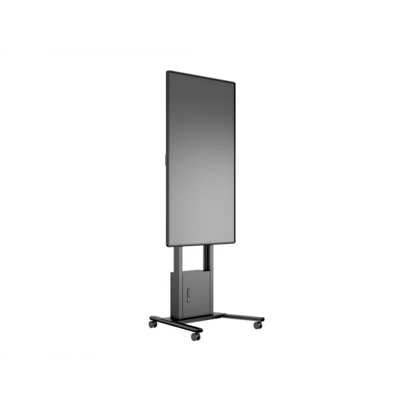 Multibrackets M Motorized Floorstand 120 kg nero incl. armadio e ripiano per camera