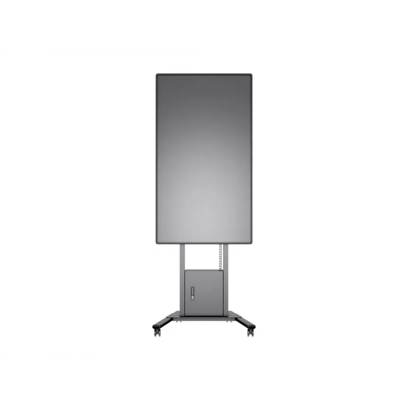 Multibrackets M Motorized Floorstand 120 kg nero incl. armadio e ripiano per camera