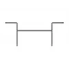 Piastra per dispositivi Multibrackets M Pro Series piastra di collegamento nero acciaio 2,1 kg