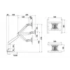Multibrackets M VESA Gas Lift XL Single nero
