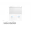 Multibrackets M 1:1 schermo di proiezione manuale 240x240, 135 pollici White Edition