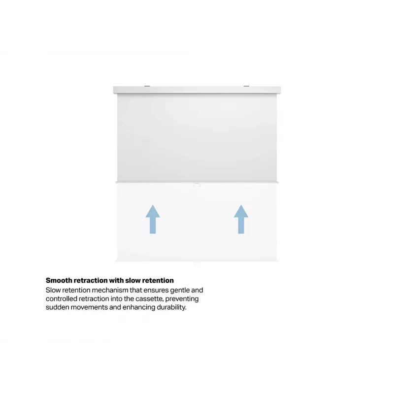 Multibrackets M 1:1 schermo di proiezione manuale 240x240, 135 pollici White Edition