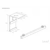 Multibrackets M 1:1 schermo di proiezione manuale 240x240, 135 pollici White Edition