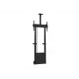 Multibrackets M supporto da terra motorizzato 120 kg nero incl. ripiano per camera