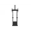 Multibrackets M supporto da terra motorizzato 120 kg nero incl. ripiano per camera