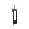 Multibrackets M supporto da terra motorizzato 120 kg nero incl. ripiano per camera