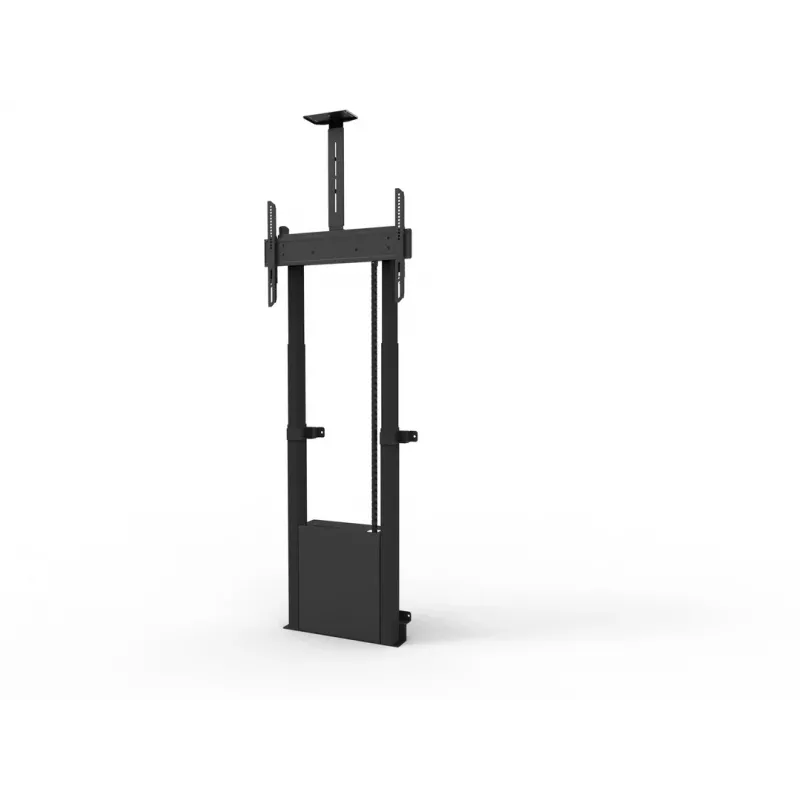 Multibrackets M supporto da terra motorizzato 120 kg nero incl. ripiano per camera