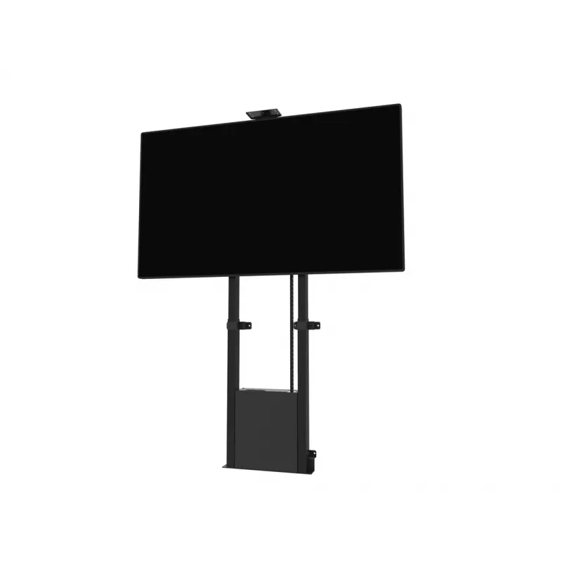 Multibrackets M supporto da terra motorizzato 120 kg nero incl. ripiano per camera