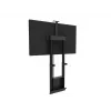 Multibrackets M supporto da terra motorizzato 120 kg nero incl. ripiano per camera