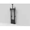 Multibrackets M supporto da terra motorizzato 120 kg nero incl. ripiano per camera