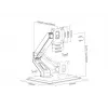 Supporto da scrivania Multibrackets M Deskstand Touch Basic