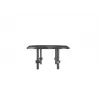 Base passante MULTIBRACKETS M Deskmount HD — corpo in alluminio, nero, Ø 21 cm, H 40 mm, 500 g