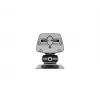 Base passante MULTIBRACKETS M Deskmount HD — corpo in alluminio, nero, Ø 21 cm, H 40 mm, 500 g