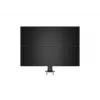 Base passante MULTIBRACKETS M Deskmount HD — corpo in alluminio, nero, Ø 21 cm, H 40 mm, 500 g