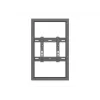 Multibrackets M Pro Series custodia 32 pollici montaggio a parete Small nero acciaio orizzontale/verticale