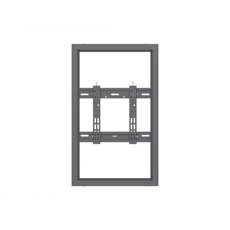 Multibrackets M Pro Series custodia 32 pollici montaggio a parete Small nero acciaio orizzontale/verticale