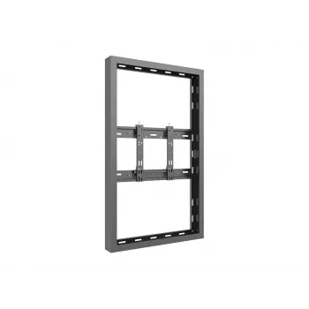 Multibrackets M Pro Series Enclosure 43 pollici Small nero acciaio orizzontale/verticale