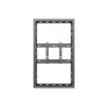 Multibrackets M Pro Series Enclosure 43 pollici Small nero acciaio orizzontale/verticale