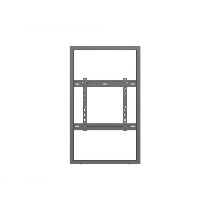 Multibrackets M Pro Series custodia 50 pollici a parete Medium nero acciaio orizzontale/verticale