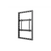 Multibrackets M Pro Series custodia 50 pollici a parete Medium nero acciaio orizzontale/verticale