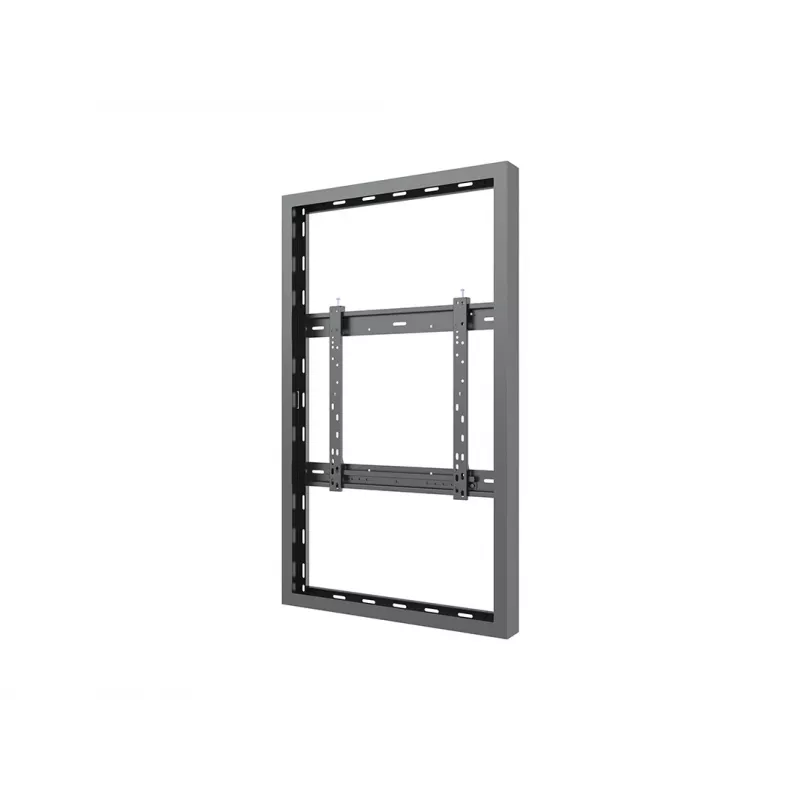 Multibrackets M Pro Series custodia 50 pollici a parete Medium nero acciaio orizzontale/verticale
