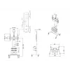 Supporto da terra per display MULTIBRACKETS M Public Basic 180 Plus — supporta 55 pollici–80 pollici, max 90 kg, VESA 200x200–600x400, nero