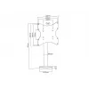 Multibrackets M VESA Bolt Down supporto TV Turn 200 MAX 30 kg 23-43 pollici
