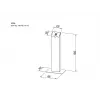 Multibrackets M Pro Series Kiosk nero 15-32 pollici 20 kg capacità