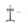 Multibrackets M supporto a pavimento motorizzato Public a colonna singola 170 HD 60 kg capacità 32-75 pollici