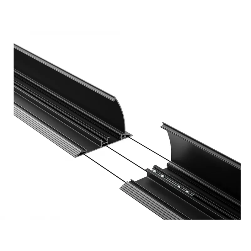 Protezione per cavi da pavimento Multibrackets M Cable Cover Floor nero 139 mm L 2200 mm P
