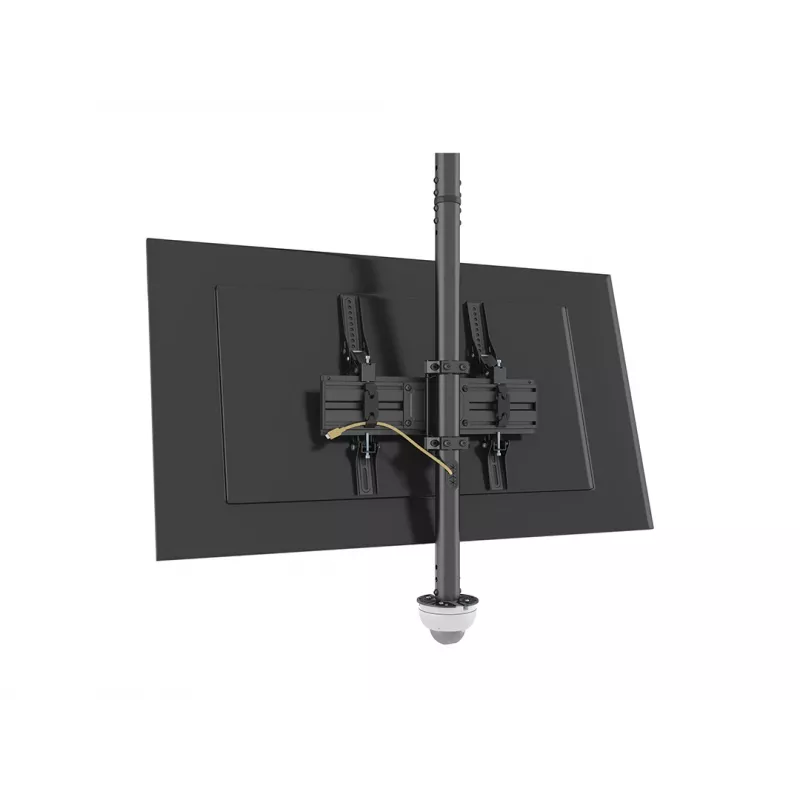 Supporto per telecamera MULTIBRACKETS M Pro Series – supporto universale per telecamera dome, acciaio, nero, 135×55×72 mm