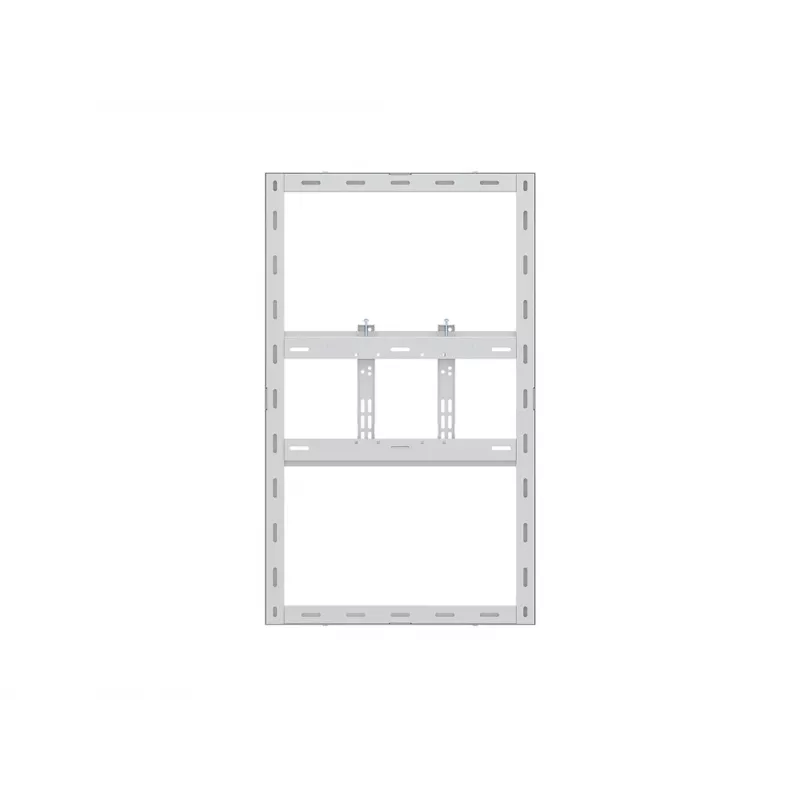 Multibrackets M Pro Series case 43 pollici parete sottile Small bianco acciaio orizzontale/verticale
