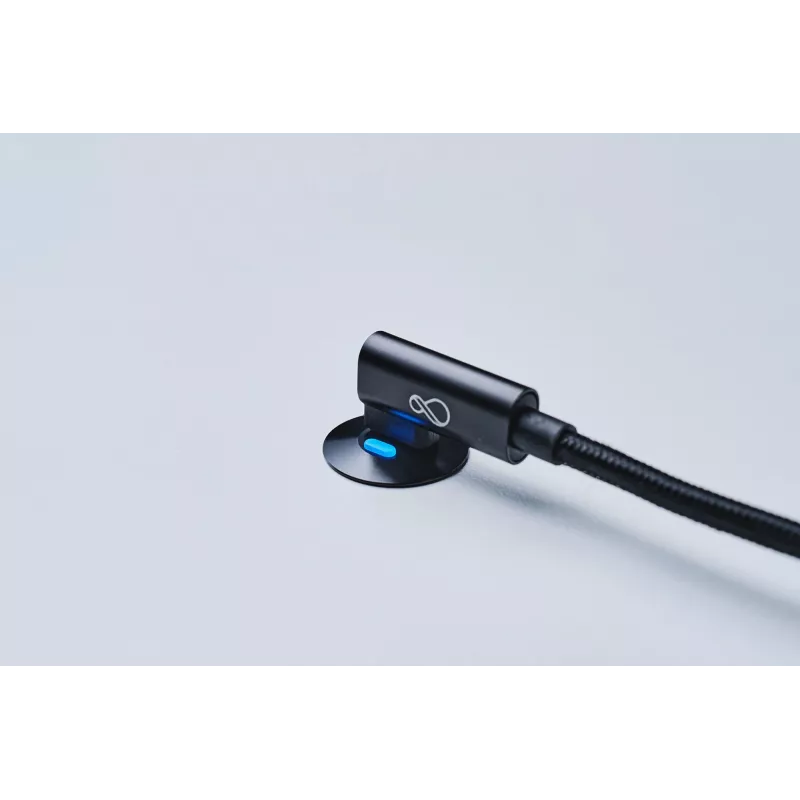 Cavo USB-C a USB-C Ochno O-USBG2-70-1 — USB 3.2 Gen 2, DP Alt Mode 1.4, maschio-maschio, intrecciato, 0,7 m, bianco