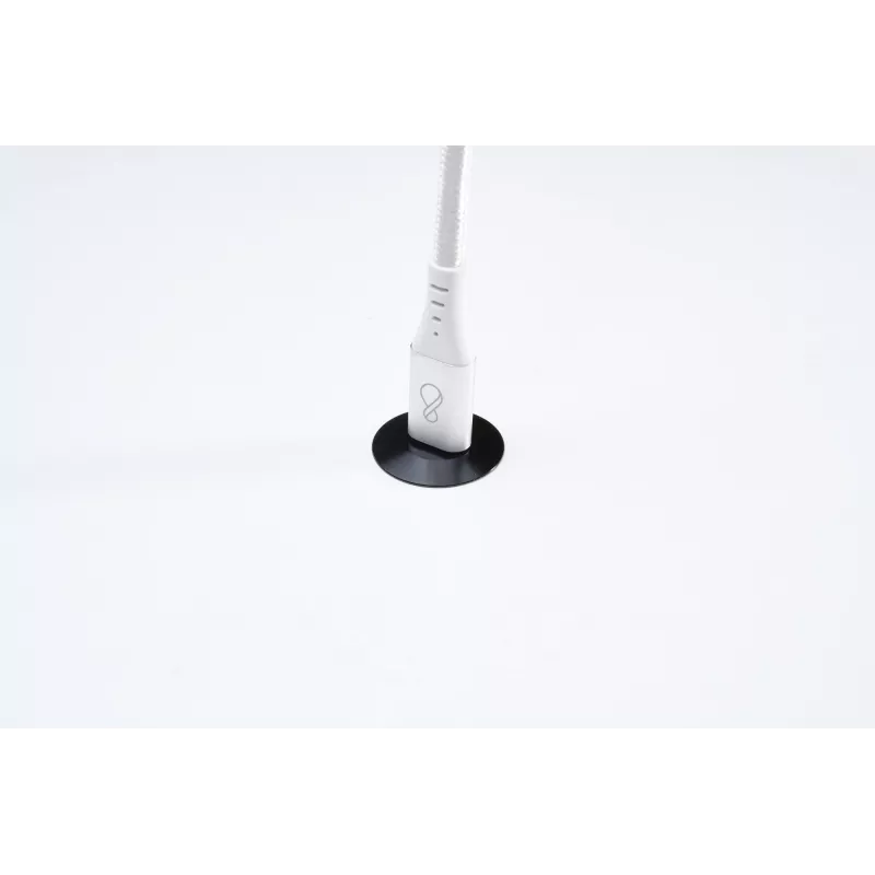 Cavo USB-C a USB-C Ochno O-USBG2-70-1 — USB 3.2 Gen 2, DP Alt Mode 1.4, maschio-maschio, intrecciato, 0,7 m, bianco