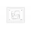 Display per sale riunioni HUMLY HUM1002 8 pollici – confezione da 6