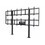 Peerless DS-S555-3X2 Carrello/supporto multimediale nero Supporto multimediale
