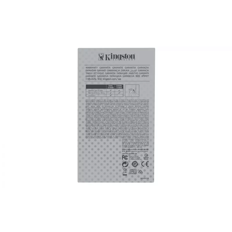 Kingston Technology IronKey 64GB Basic S1000 USB 3.0 crittografato FIPS 140-2 Level 3