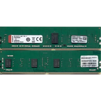 Kingston Server Premier - DDR4 - Modulo - 8 GB - DIMM 288-PIN 2400 MHz / PC4-19200 CL17 1.2 V registered ECC