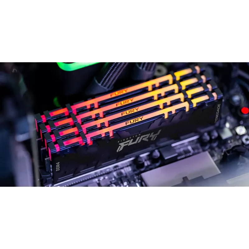 Kingston Technology FURY 64GB 3600MT/s DDR4 CL18 DIMM (Kit da 2) Renegade RGB