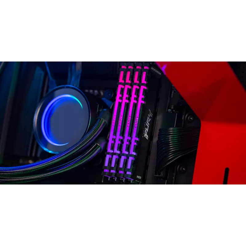 Kingston Technology FURY 64GB 3600MT/s DDR4 CL18 DIMM (Kit da 2) Renegade RGB