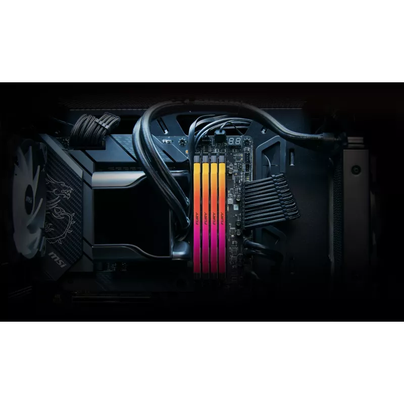 Kingston Technology FURY 48GB 6000MT/s DDR5 CL32 DIMM Renegade RGB XMP