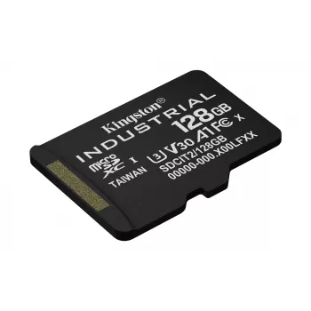 Kingston Technology 128GB microSDXC Industrial C10 A1 pSLC Card confezione singola senza adattatore
