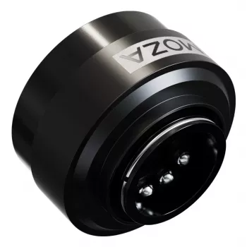 Adattatore a sgancio rapido per base volante Moza Racing, PC, adattatore a sgancio rapido, nero, alluminio, Moza, R21, R16, R9