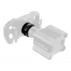 Adattatore a sgancio rapido per base volante Moza Racing, PC, adattatore a sgancio rapido, nero, alluminio, Moza, R21, R16, R9