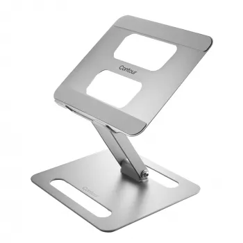 Supporto per laptop Contour Design Laptop Riser Steel grigio altezza 45-310 mm