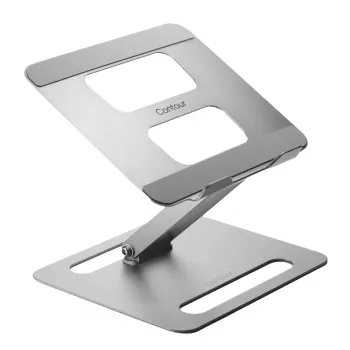 Supporto per laptop Contour Design Laptop Riser Steel grigio altezza 45-310 mm