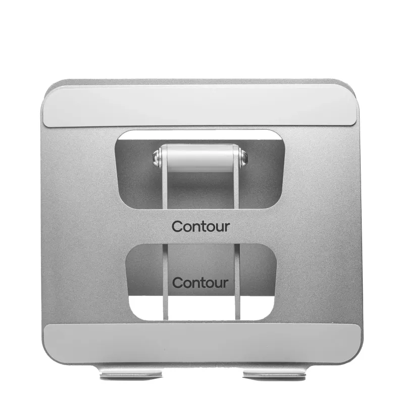 Supporto per laptop Contour Design Laptop Riser Steel grigio altezza 45-310 mm