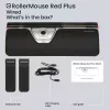 Contour Design RollerMouse Red Plus, thin client, con filo - unità di puntamento centrale - ergonomico - per destrimani e mancini - con filo - USB-C