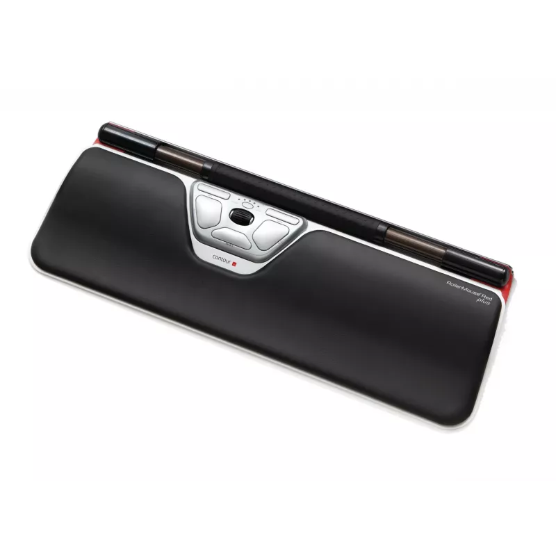 Contour Design RollerMouse Red Plus + Balance con filo, full-size (100%), con filo, USB, QWERTY, nero, mouse incluso